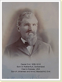 Daniel Erny geb. 1839 in Rothenfluh