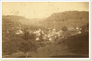 Dorfansicht um 1880